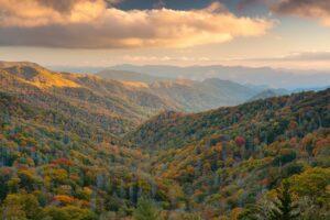 Great Smoky Mountains during the fall.